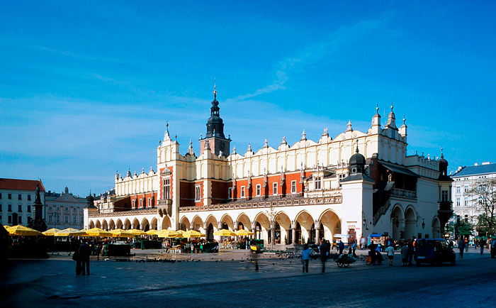 Die Tuchhallen in Krakau &copy; Polnisches Fremdenverkehrsamt