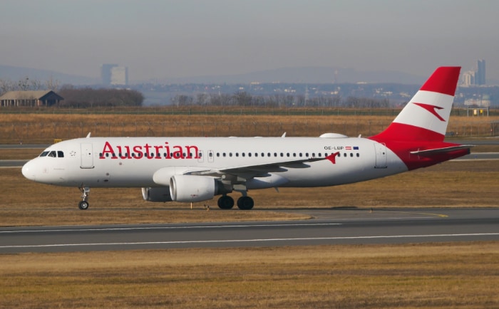 Airbus A320 von Austrian Airlines. &copy; ReiseInsider