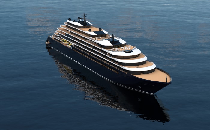 Die "Evrima" stellt auf jeden Fall eine elegante Erscheinung dar*. &copy; The Ritz-Carlton Yacht Collection