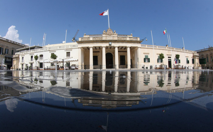 Das Parlament des Inselstaates in der Hauptstadt Valletta. &copy; Martin Dichler