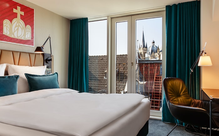 Auch in Aachen wurde ein neues Hotel der Kette eröffnet. &copy; Motel One