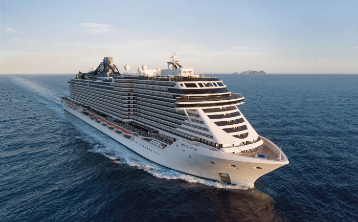 Die "MSC Seascape" wird Ende 2022 in Dienst gestellt &copy; MSC Cruises