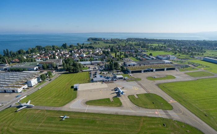 Der Flughafen St. Gallen - Altenrhein. &copy; People's / Tino Dietsche