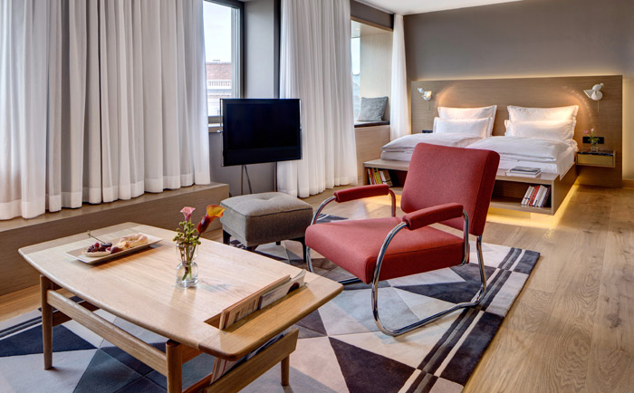 Zimmer im "The Guest House Vienna" &copy; Design Hotels