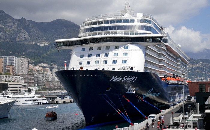 Die "Mein Schiff 3" in Monaco. &copy; ReiseInsider