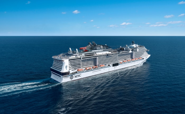 Die "MSC Bellissima" mit rund 170.000 Bruttorgistertonnen wurde 2019 in Dienst gestellt. &copy; MSC Cruises