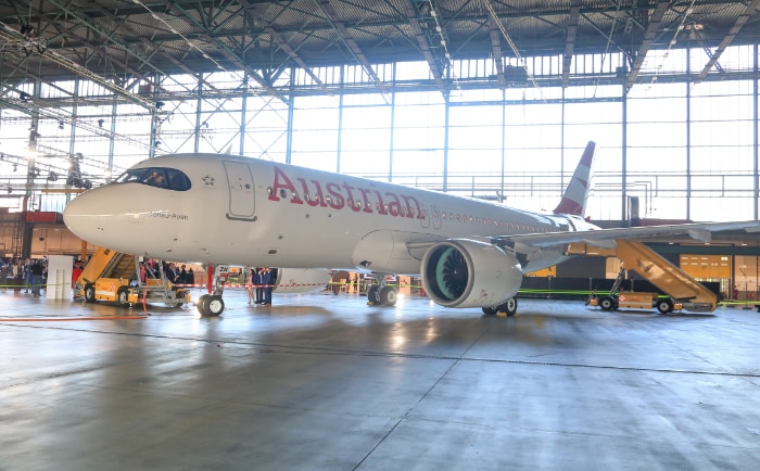 Der erste Airbus A320neo von Austrian Airlines. &copy; Austrian Airlines/APA-Fotoservice/Hautzinger