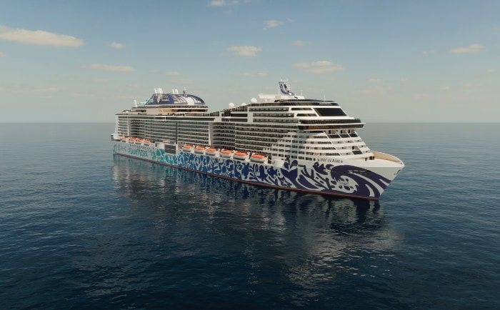 Die "MSC Euribia" wird in ihrer ersten Saison in Nordeuropa unterwegs sein. &copy; MSC Cruises