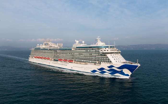 Die Majestic Princess mit einer Kapazität von mehr als 3.500 Passagieren. &copy; Princess Cruises