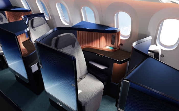 Die neue Business Class von LOT. &copy; Recaro