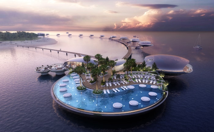 Der Adult Pool des Resorts. &copy; Red Sea Global