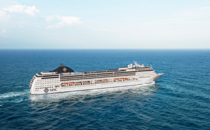 Die MSC Opera wurde 2004 gebaut und bietet mehr als 2.600 Passagieren Platz. &copy; MSC Cruises