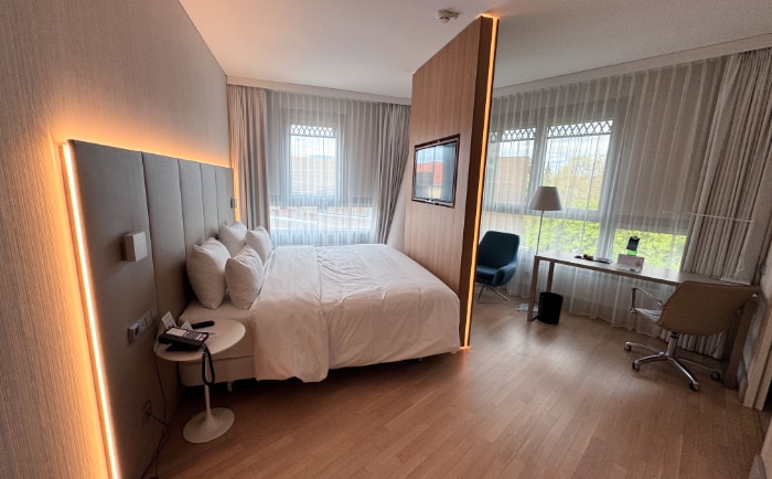 Beispiel für ein Superior Doppelzimmer im NH Graz City. &copy; ReiseInsider
