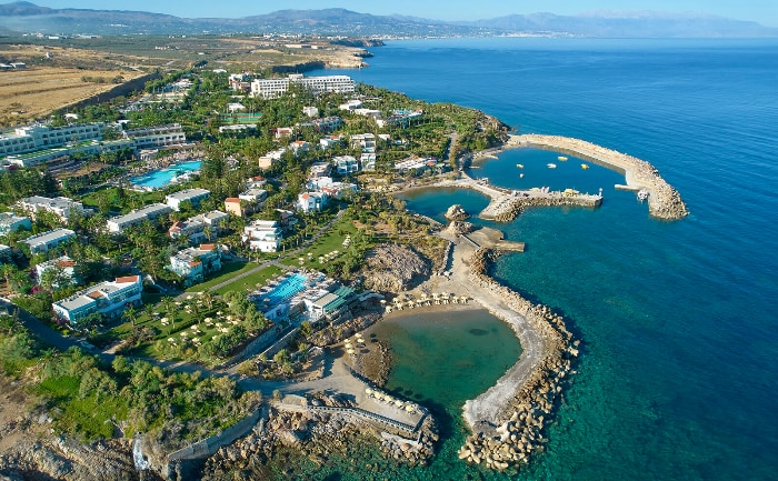 Luftansicht des Iberostar Selection Creta Marine. &copy; Iberostar Group