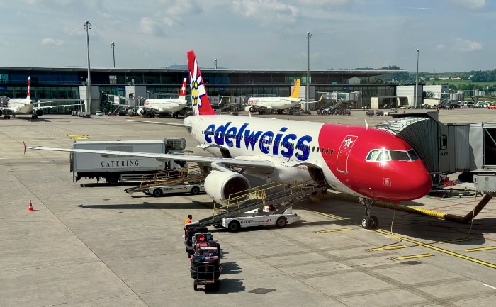 Airbus A320 von Edelweiss. &copy; ReiseInsider