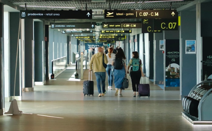 Viel Platz im neuen Terminal. &copy; Martin Dichler