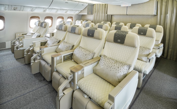 Die neue Premium Economy Class. &copy; Emirates