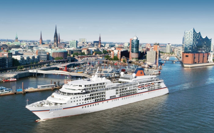 Die kleine aber feine Europa in Hamburg. &copy; Hapag-Lloyd Cruises