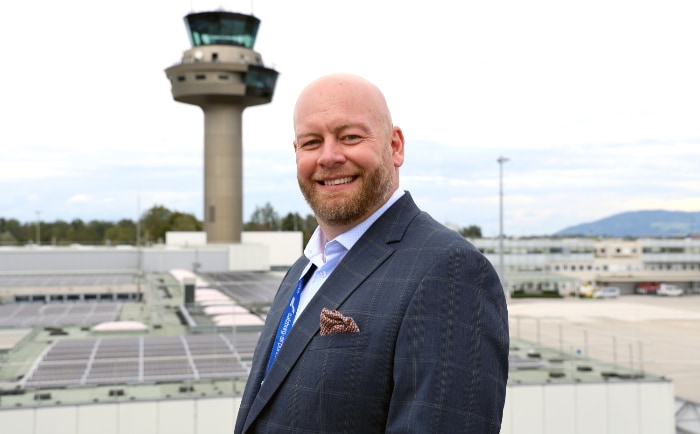 Bernhard Wodl. &copy; Salzburg Airport