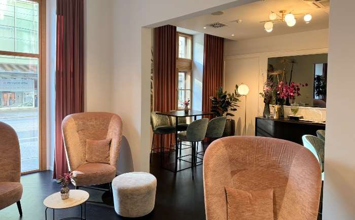 Gediegene öffentliche Räume im Hyperion Hotel Salzburg. &copy; ReiseInsider