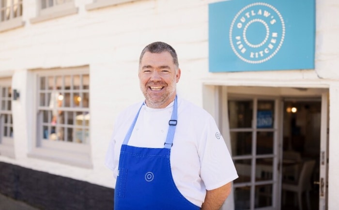 Nathan Outlaw zeigt auf der Queen Victoria seine Kochkünste. &copy; Cunard