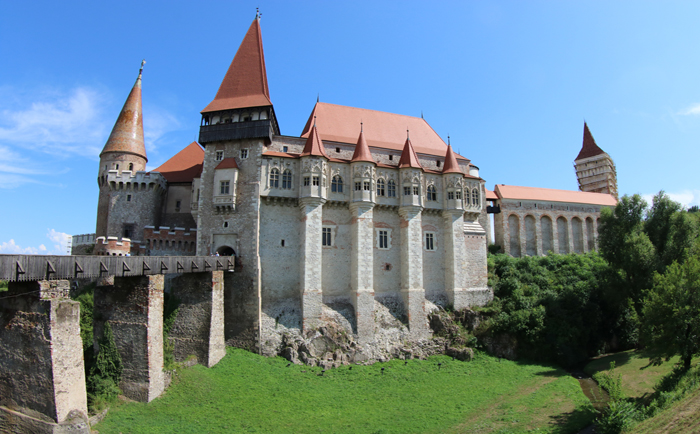 Die Märchenburg Corvin in Hunedora. &copy; Martin Dichler