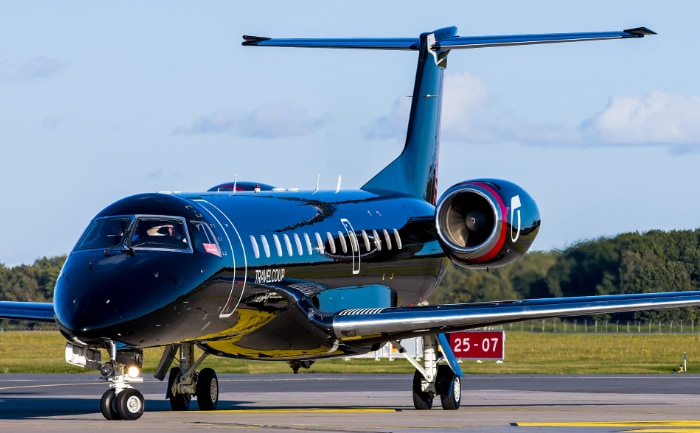 Travelcoup nutzt derzeit zwei Embraer-Jets. &copy; Travelcoup