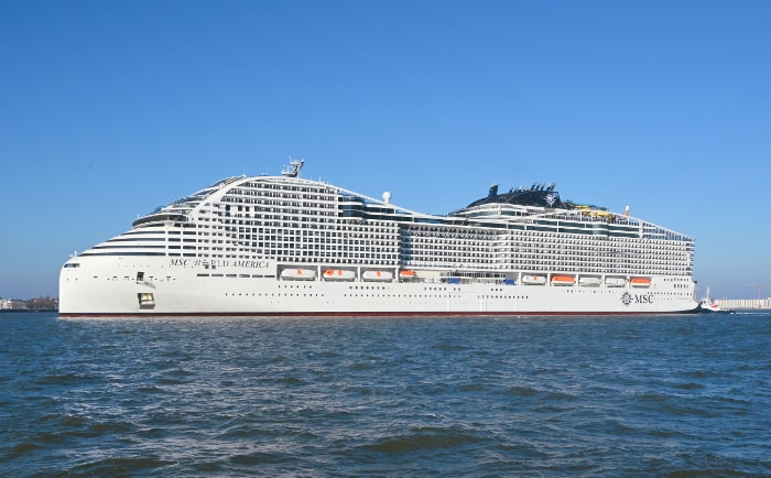 Die World-Class-Schiffe sind 333 Meter lang. &copy; MSC Cruises