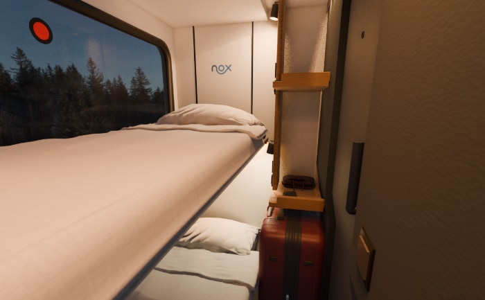 Zimmer mit Aussicht: Double Vista Room. &copy; Nox Mobility