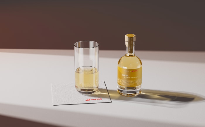 Swiss Alpine Essence ist ein Verwandter des Negroni. &copy; Swiss International Airlines