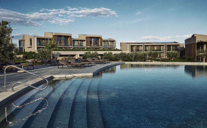 Das Zelia Halkidiki verfügt über 104 Zimmer und Suiten. &copy; Hyatt