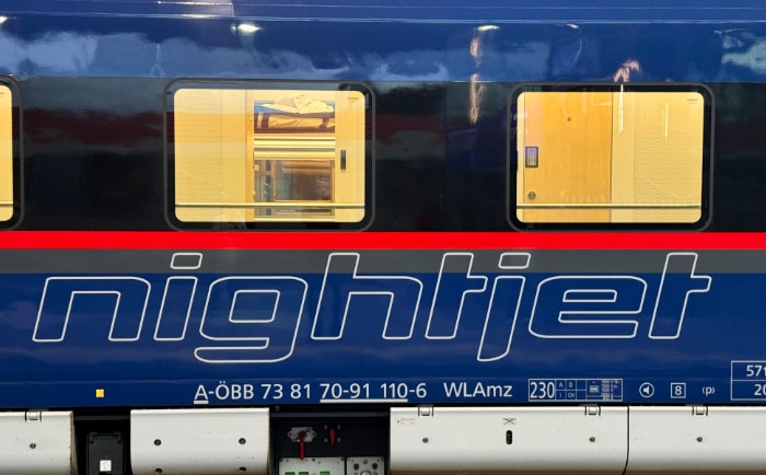 Der Nightjet fährt aktuell dreimal wöchentlich zwischen Wien und Paris. &copy; ReiseInsider