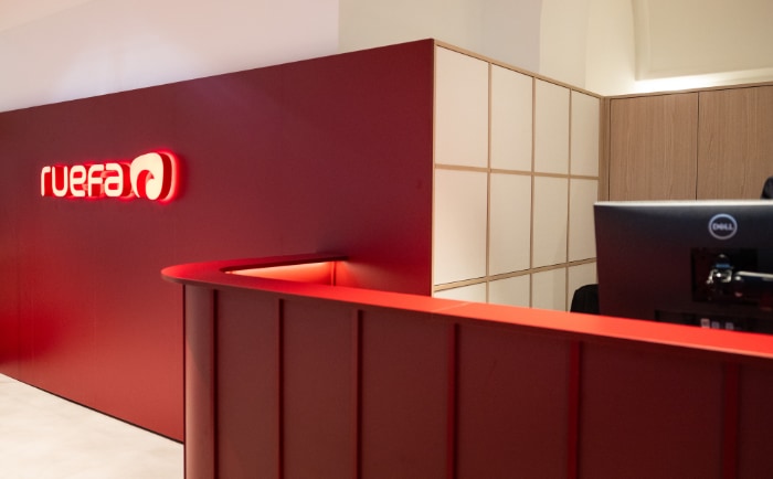 Der neu gestaltete Ruefa Store Linz - an der alten Adresse. &copy; Ruefa/APA/Greindl