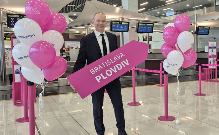 Der Flughafenchef von Bratislava setzt große Hoffnungen in die neue Verbindung. &copy; Martin Dichler