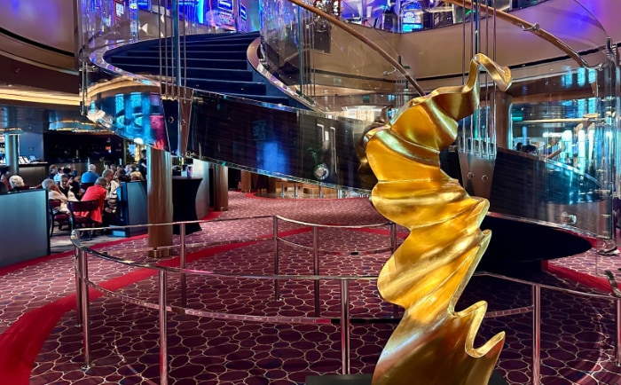 Elegantes Interieur auf der Rotterdam. © Brigitte Jafarmadar Elegantes Interieur auf der Rotterdam. © Brigitte Jafarmadar