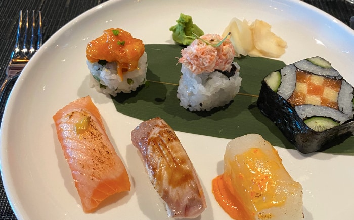 Köstliches Sushi. © Brigitte Jafarmadar Köstliches Sushi. © Brigitte Jafarmadar