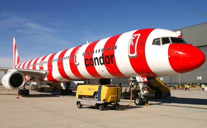 Condor setzte die Boeing 757-200 ab 1990 ein, die längere 757-300 ab dem Jahr 2000. © Thomas Ramgraber Condor setzte die Boeing 757-200 ab 1990 ein, die längere 757-300 ab dem Jahr 2000. © Thomas Ramgraber
