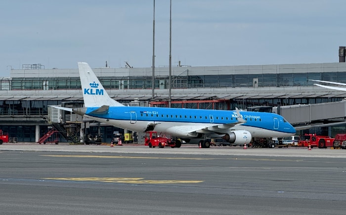 Embraer 190 von KLM Cityhopper. © ReiseInsider Embraer 190 von KLM Cityhopper. © ReiseInsider