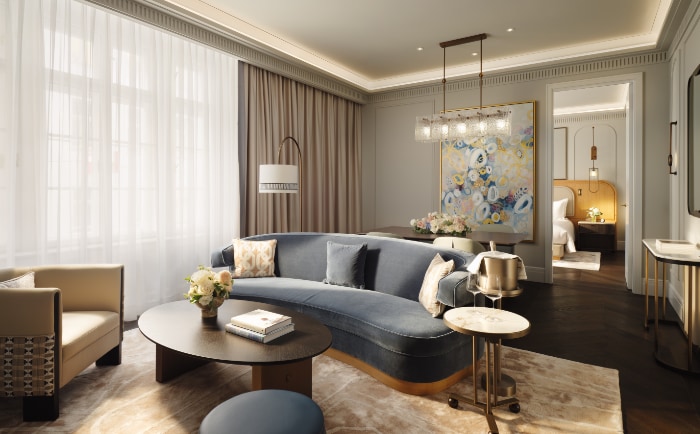 Premier Suite im Mandarin Oriental Vienna. © Mandarin Oriental Premier Suite im Mandarin Oriental Vienna. © Mandarin Oriental