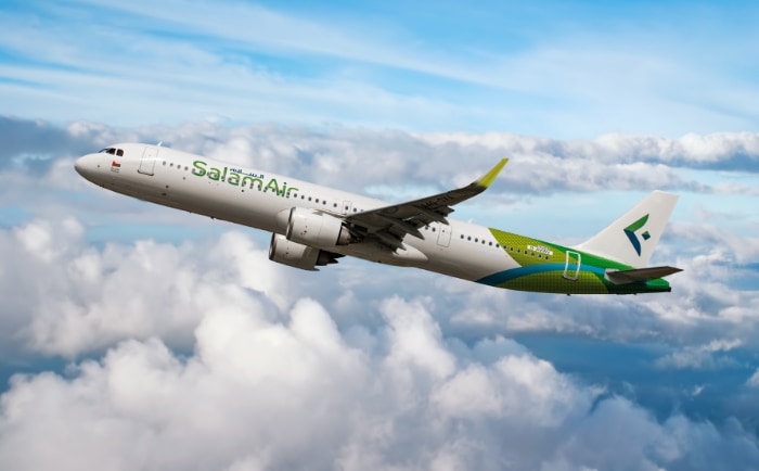 Airbus A321neo von SalamAir. &copy; SalamAir