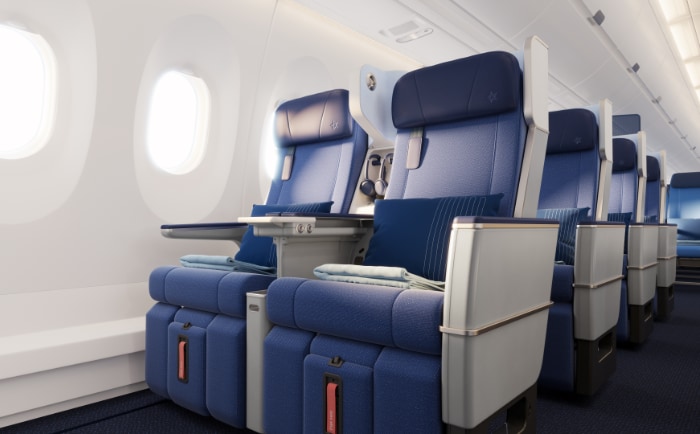 Komfortable Premium Economy Class. © Edelweiss Komfortable Premium Economy Class. © Edelweiss