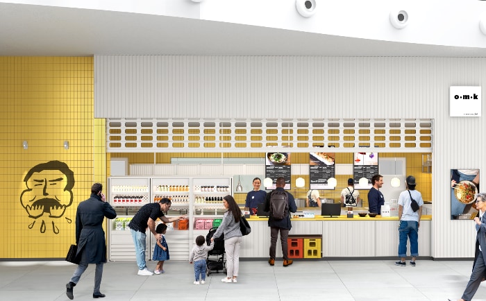 Mochi bietet kreatives asiatisch-inspiriertes Essen. © Flughafen Wien Mochi bietet kreatives asiatisch-inspiriertes Essen. © Flughafen Wien