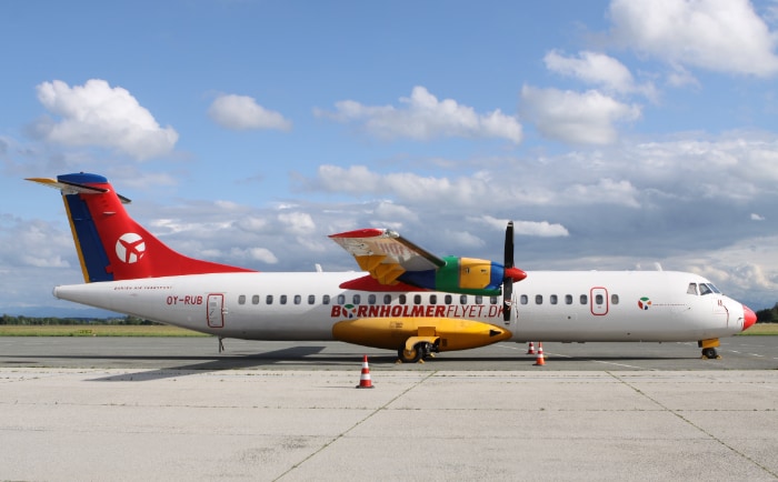 ATR72 von DAT. © Flughafen Linz GesmbH ATR72 von DAT. © Flughafen Linz GesmbH