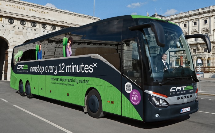 Der CAT fährt für mehr als ein Jahr als Bus (Symbolfoto). © CAT/Blaguss Der CAT fährt für mehr als ein Jahr als Bus (Symbolfoto). © CAT/Blaguss