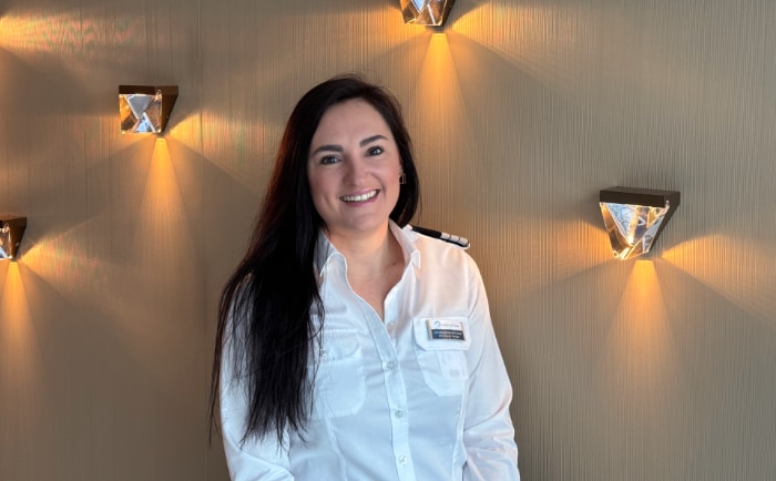 Giuliana Rizzo war Taufpatin des Schwesterschiffs Mein Schiff Relax. &copy; ReiseInsider