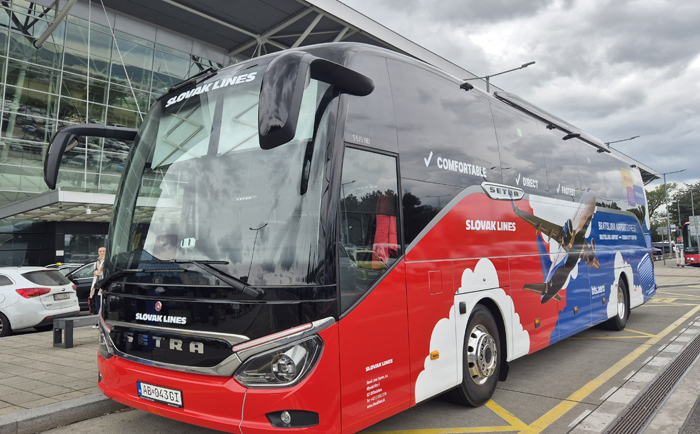 Reisebus von Slovak Lines. &copy; Martin Dichler