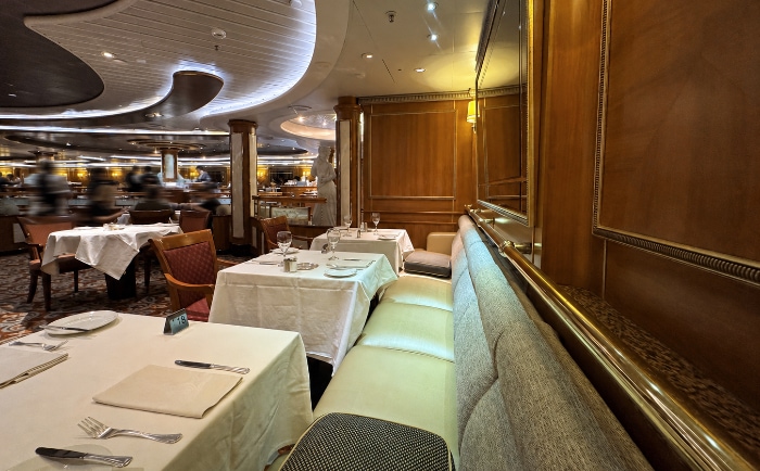 Der elegante "Vivaldi" Dining Room. &copy; ReiseInsider