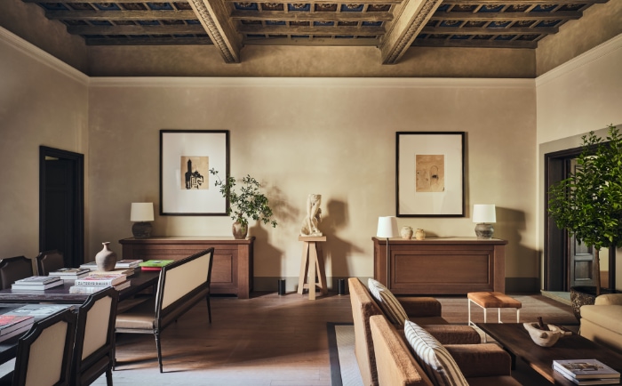 Eines der Appartements im La Réserve Florenz. &copy; La Réserve Hotels & Private Homes