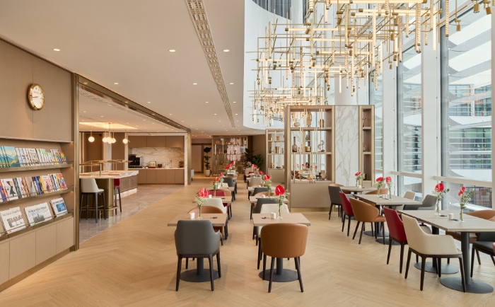 Neues Lounge-Konzept bei Emirates. © Emirates Neues Lounge-Konzept bei Emirates. © Emirates