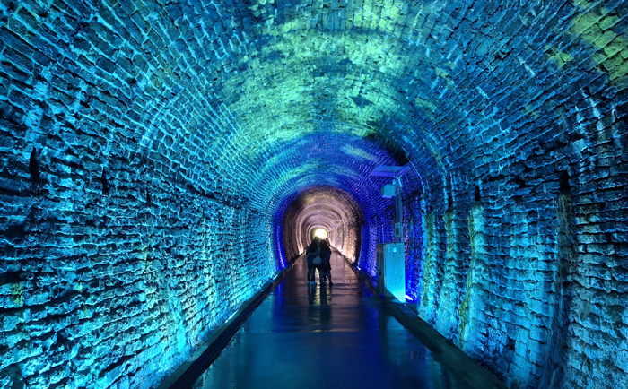 Kanadas erster Eisenbahntunnel in Brockville ist heute noch eine Touristenattraktion. © Martin Dichler Kanadas erster Eisenbahntunnel in Brockville ist heute noch eine Touristenattraktion. © Martin Dichler